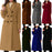 New AutumnWinter Simple Womens Wool Coat
