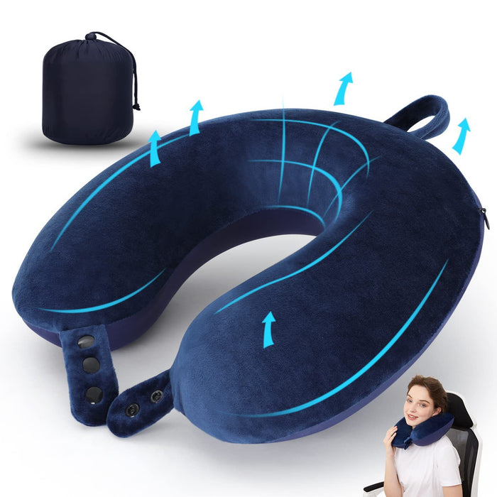 U Shaped Pillow Travel Neck Pillow Memory Foam