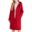 Womens Double-Faced Wool Coat With Hood