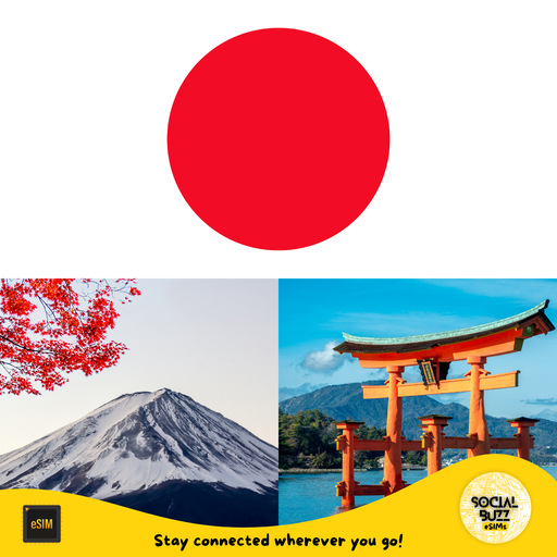 Plan de datos de Internet eSIM de Japón