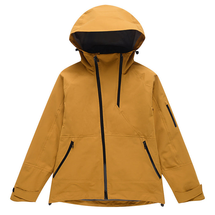 Combinaison de ski unisexe fine, coupe-vent, imperméable, double couche.