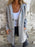 Casual Hooded Single-Breasted Cardigan Fashion Loose Solid Color Jacket Spring And Autumn Women's Clothing