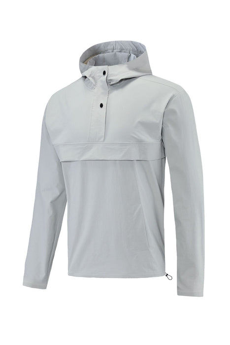 Veste de sport décontractée pour homme, coupe-vent imperméable à séchage rapide, idéale pour l'alpinisme et les activités de plein air.