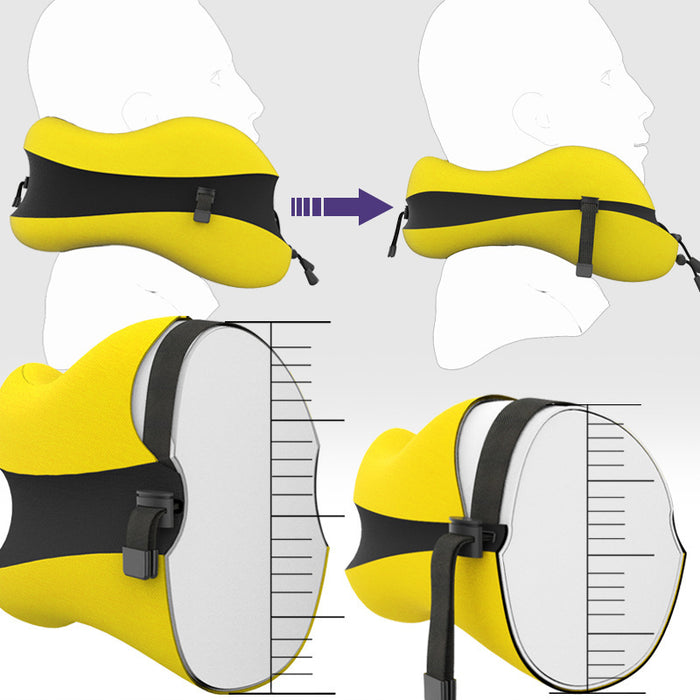 Almohada de viaje para columna cervical y cuello