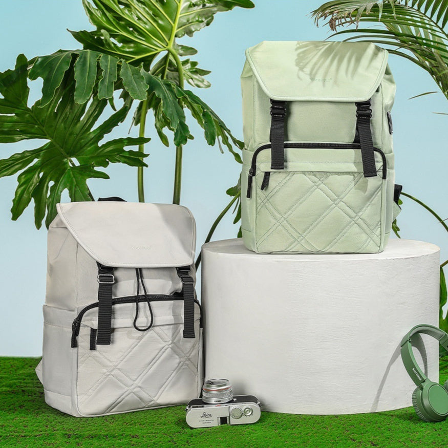 Mochila de viaje para colegiala, ligera y de gran capacidad.