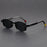 European And American Retro Pin Sun Glasses Korean Hong Kong Style Square Frame Sunglasses