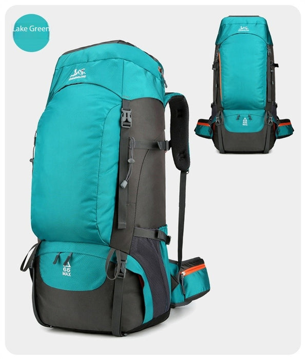 New Outdoor Mountaineering Bag Large Capacity Lightweight Waterproof Professional Hiking Camping Backpack