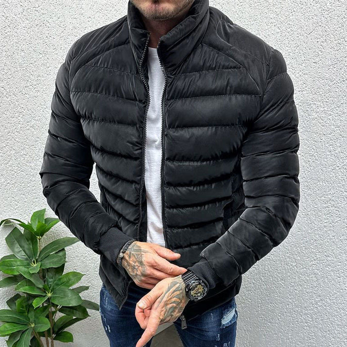 Abrigo térmico grueso de invierno para hombre