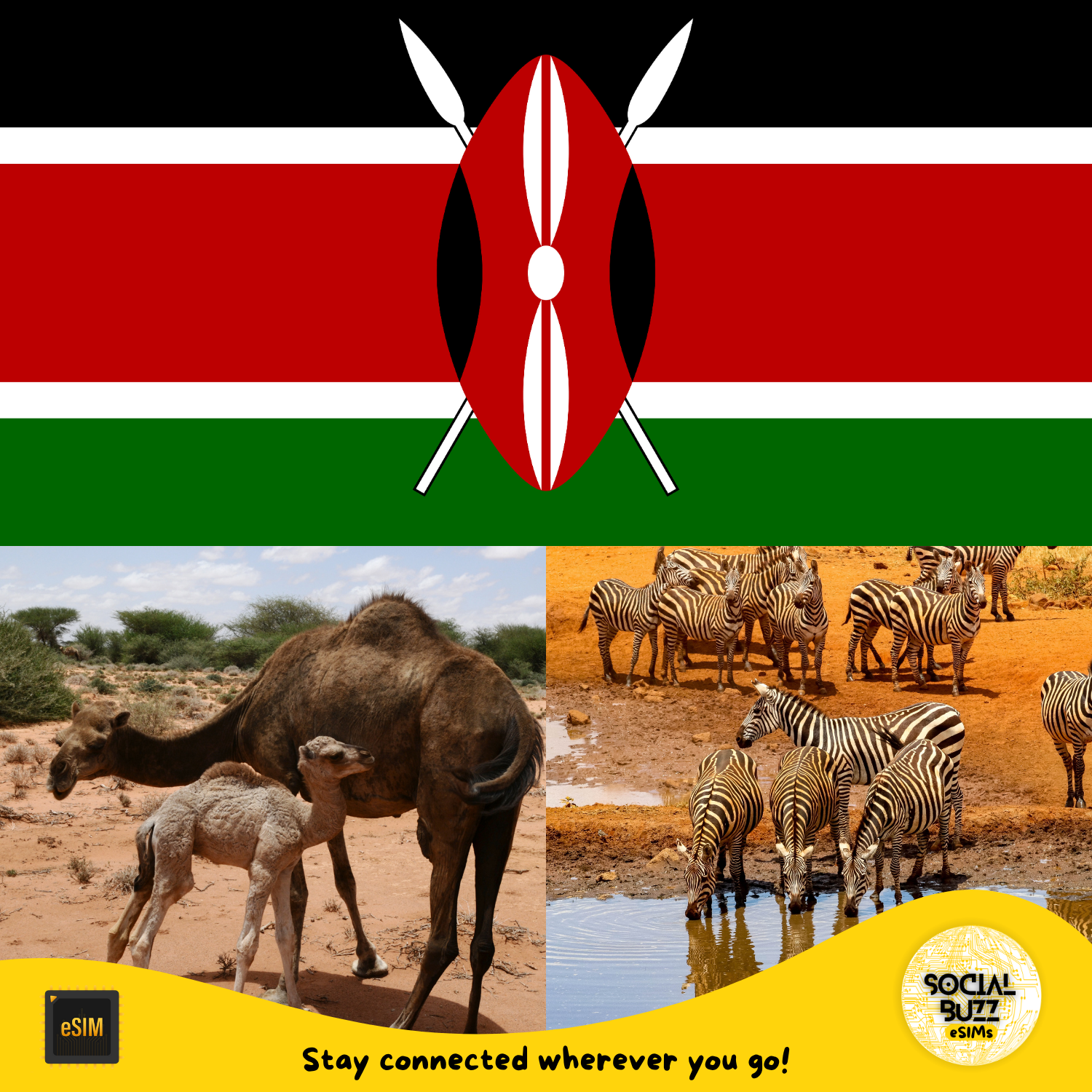 Kenya eSIM Internet Data Plan
