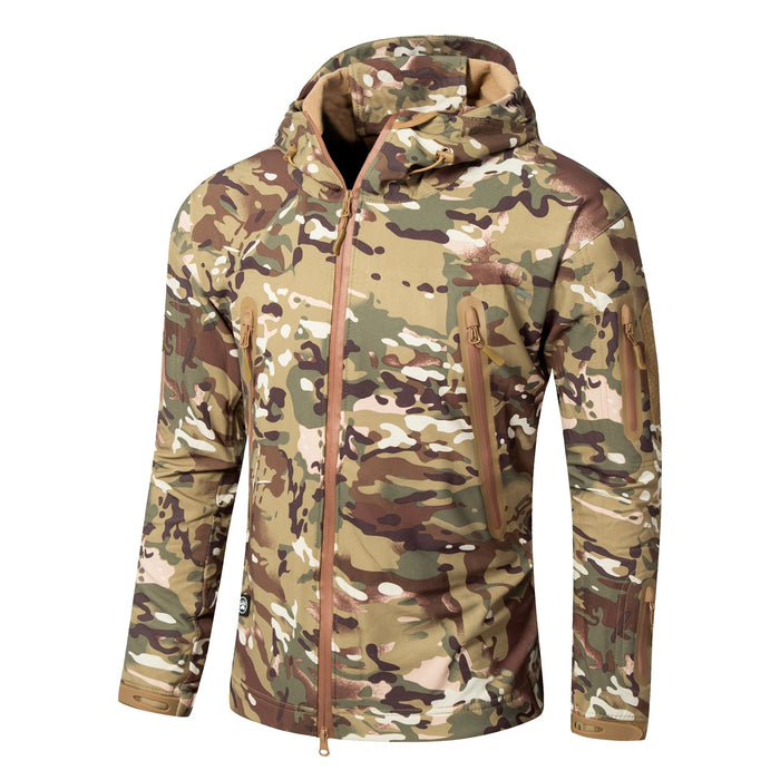 Chaqueta impermeable para hombre para actividades al aire libre