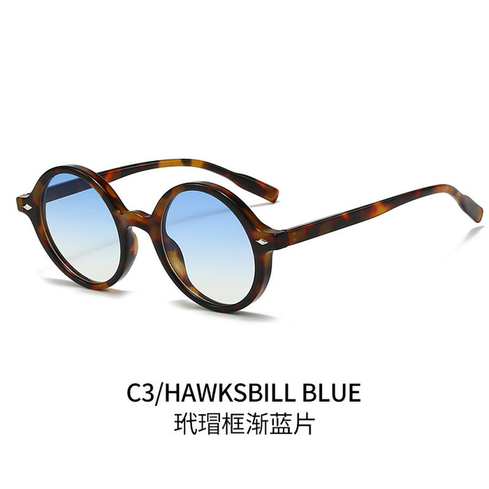 Lunettes de soleil ovales rétro Y2g Pure Champagne, style transfrontalier pour femmes