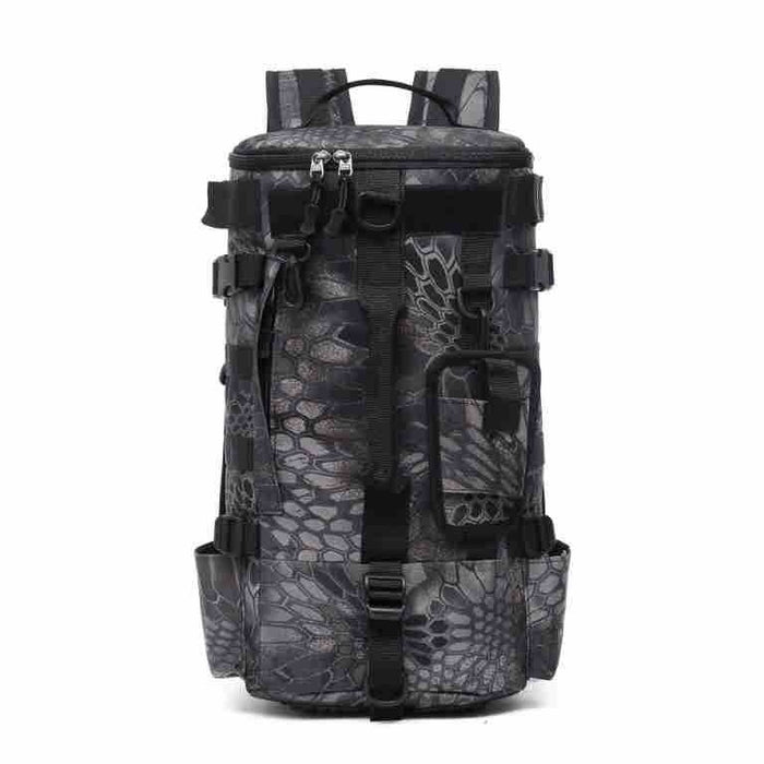 Multifunctional Hiking Backpack Waterproof Oxford Cloth Fishing Gym Bag