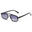 Women's Fashion Retro Small Frame Metal Sun Glasses
