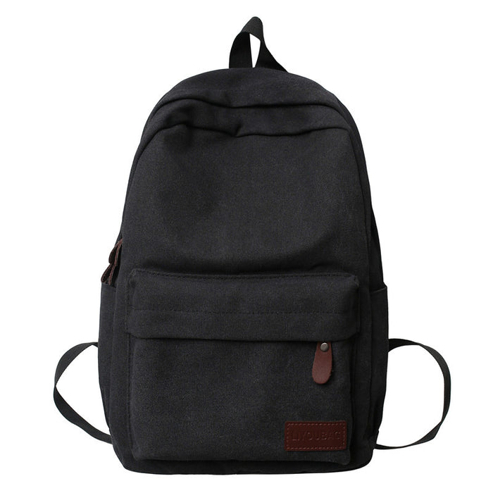 Canvas Backpack Large Capacity Outdoor Travel Oxford Cloth