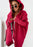 Gilet cardigan à capuche à manches chauve-souris, coupe ample et décontractée, couleur unie, vêtements pour femmes
