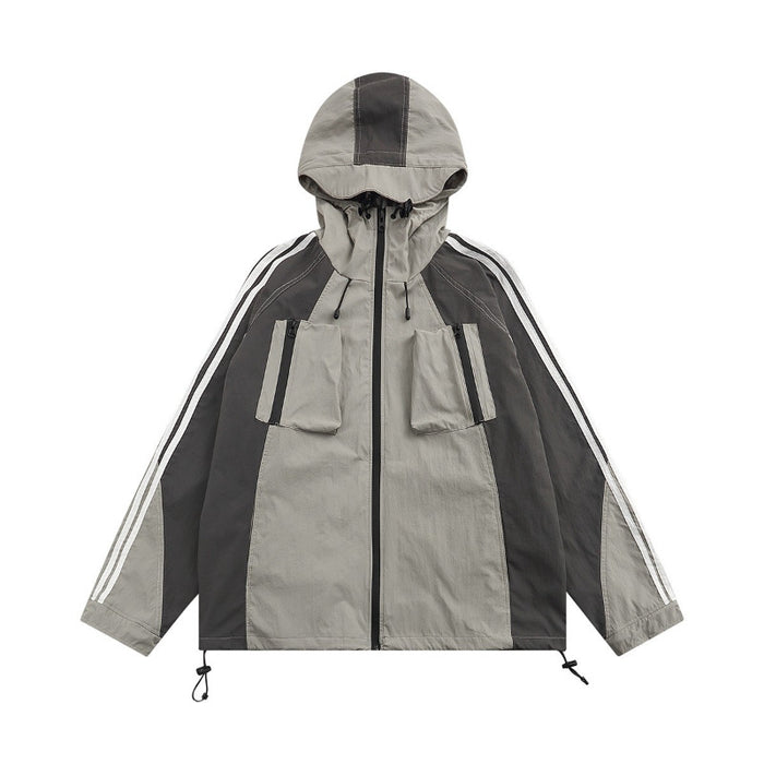 Waterproof Jacket Coat Female Stitching