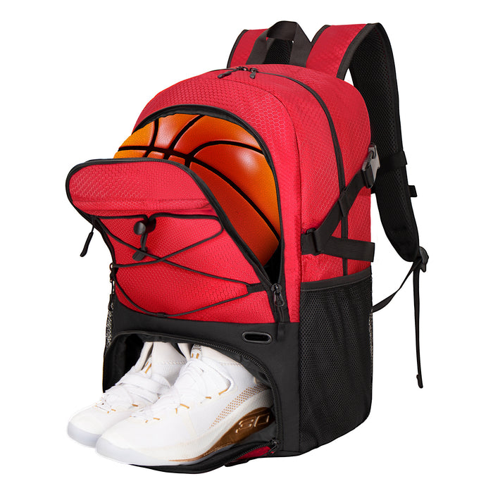 Basketball Backpack Football Jacquard Large Capacity