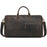 Retro Crazy Horse Leather Travel Bag Large Capacity