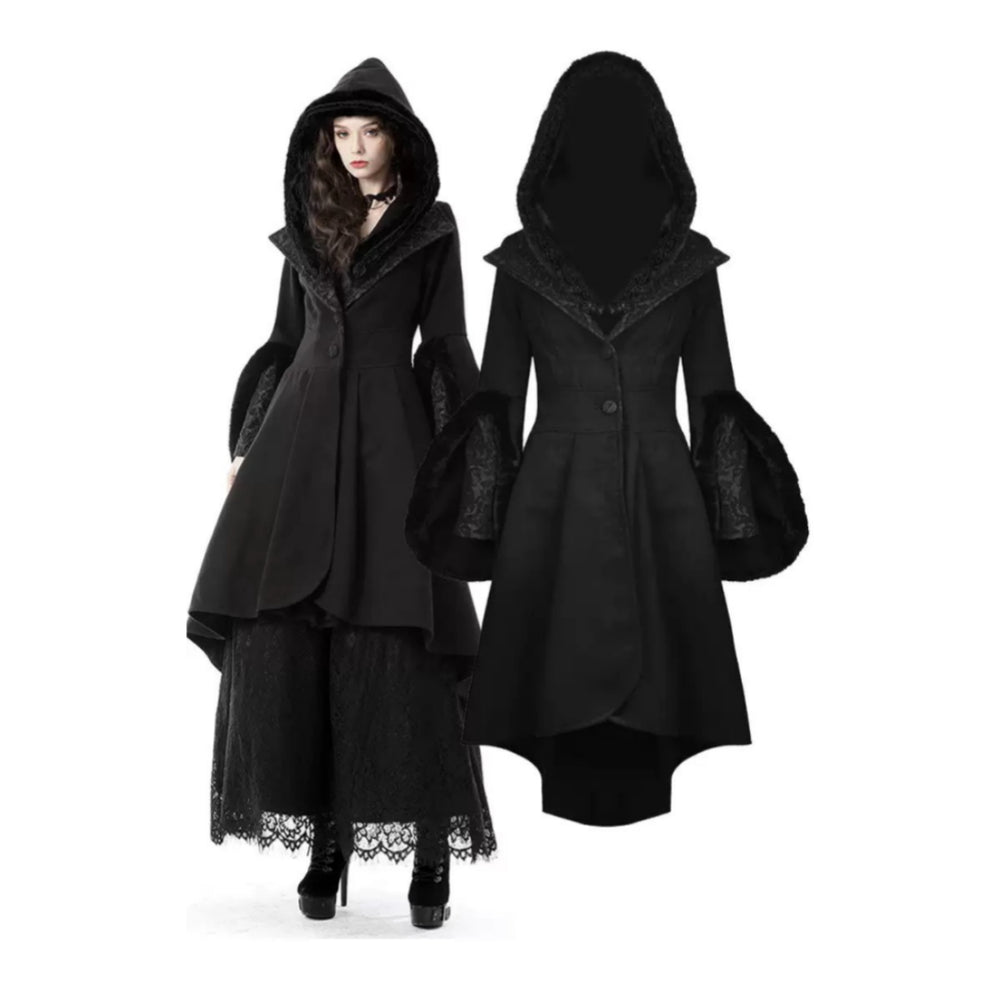Simple And Versatile Stand Collar Coat Wool Coat