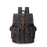 Sac à dos de voyage vintage en toile cirée huilée pour homme