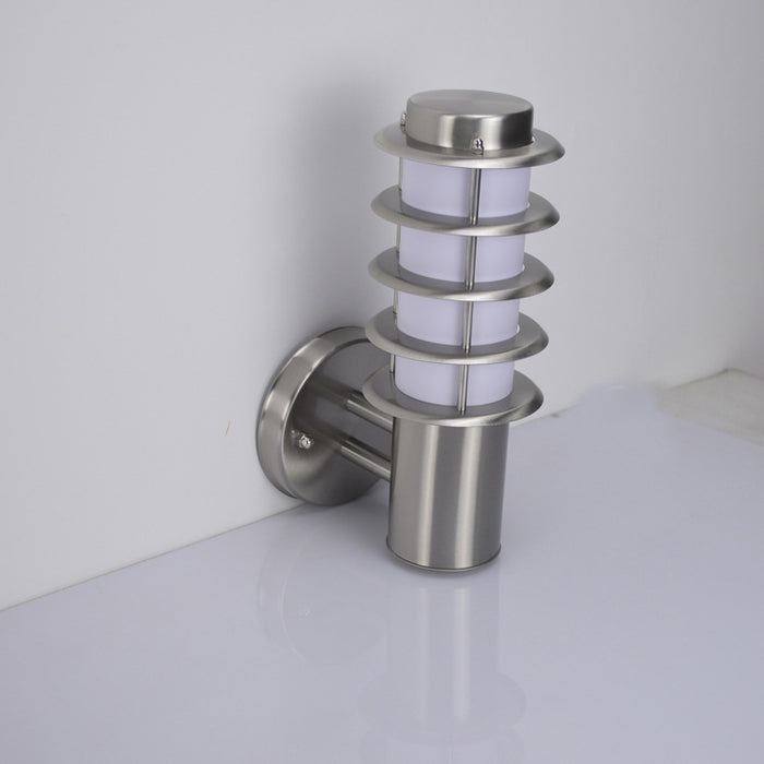 Applique murale extérieure en acier inoxydable Outdoor Simplicity