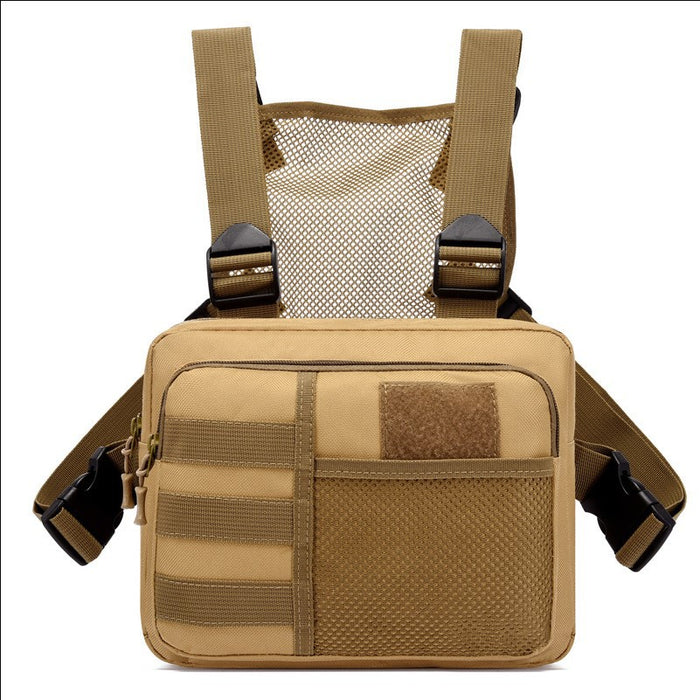 Sac de poitrine tactique décontracté pour homme