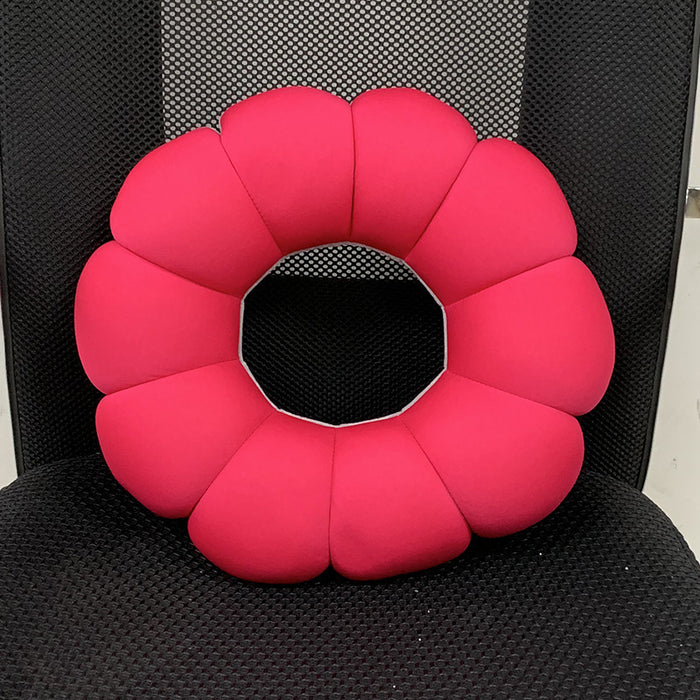 Travel Plane Cute Donut Neck Lumbar Pillow