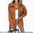 Lapel Jacket Fashion Casual Single-Breasted Coat With Belt Spring Autumn Women's Clothing