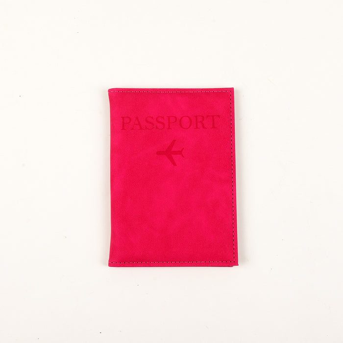 Leather Passport Protective Case With Large Capacity