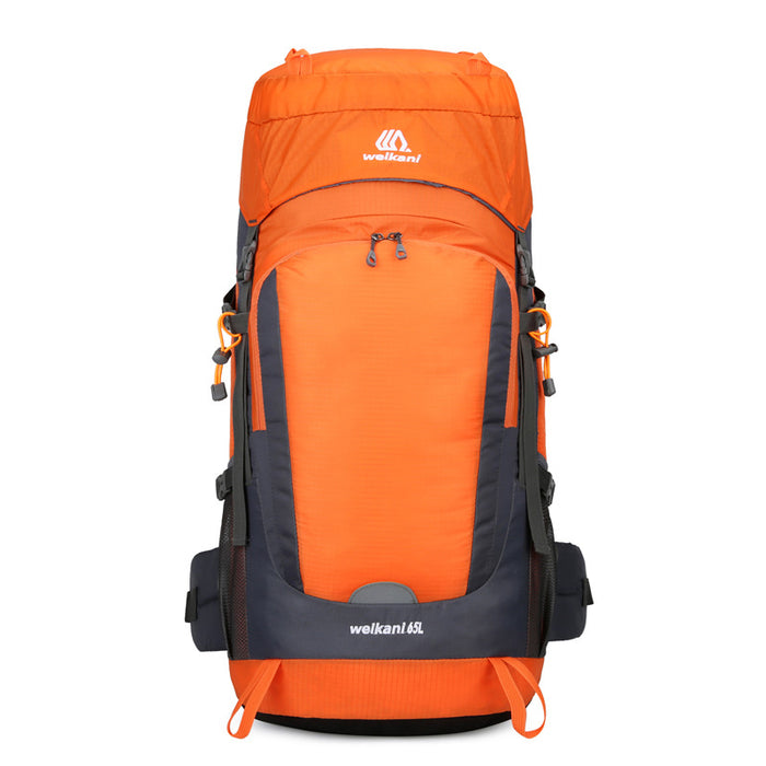 Mountaineering Nylon Hiking Camping Backpack Men