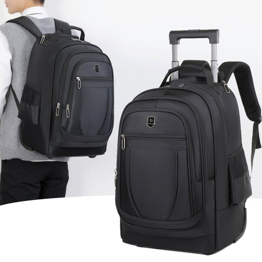 Large Capacity Drawbar Oxford Cloth Backpack