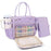 Large Capacity Book Storage Bag Portable Tote Bag For Travel