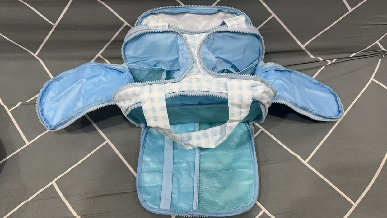 Lightweight And Large Capacity Partition Storage Travel Bag