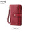 Anti-magnetic Womens Multi-Card Trifold Long Fashion Wallet
