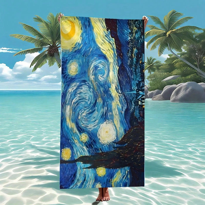Creative Printing Quick-drying Microfiber Beach Towel