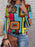 Women's Crew-Neck Long-Sleeve Fashionable Casual Top