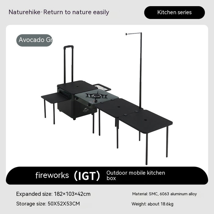 Cuisine mobile extérieure Cuisine extérieure