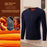 Golden Fleece Solid Color Men's Fleece-Lined Thermal Underwear