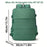 EasyJet Travel Duffel Bag Extra Large Multi-Use Luggage Backpack