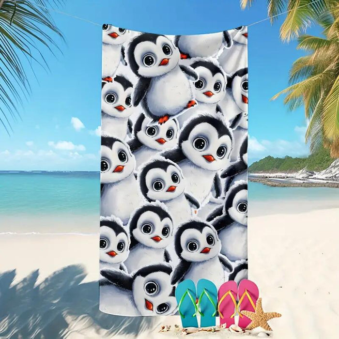 Creative Printing Microfiber Beach Towel