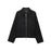 Veste de baseball zippée à manches longues et col à revers de style européen et américain