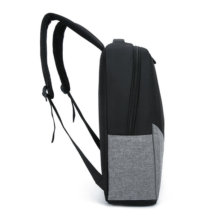 Sac à dos multifonctionnel USB trois pièces grande capacité pour homme, idéal pour les voyages et les loisirs.
