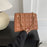 Plaid Bag Womens Small Diamond-Pattern Embroidered Grid Shoulder Bag