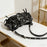 Edgy Y2k-style Single-shoulder Commuter Crossbody Biker Bag