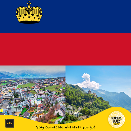 Plan de datos de Internet eSIM de Liechtenstein