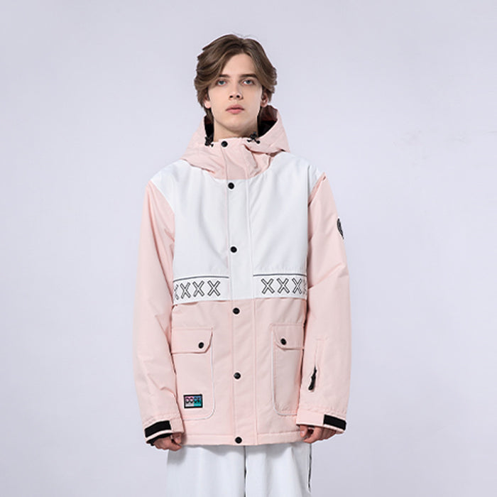 Waterproof And Warm Veneer Double-board Niche Professional Ski Jacket