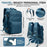 Female Minimalist Vacuum Compression Large Capacity Backpack