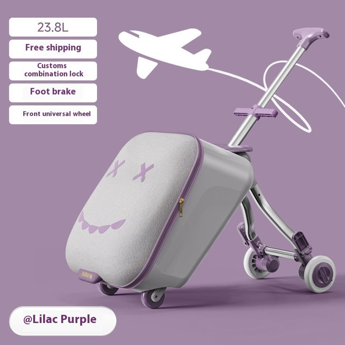 Luggage Children's Riding And Boarding Machine Trolley Case