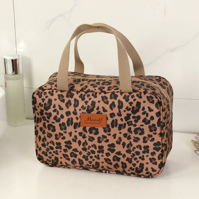 Trousse de Toilette de Voyage et d'Extérieur Portable et Grande Capacité
