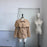 British-style Patchwork Fake Two-Piece Cinched Cloak Trench Coat For Women